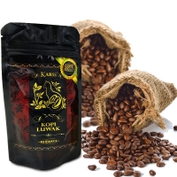 正宗印尼麝香貓烘培咖啡豆 - 羅布斯塔50克